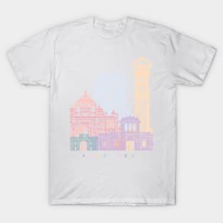 AHMEDABAD SKYLINE POSTER PASTEL T-Shirt